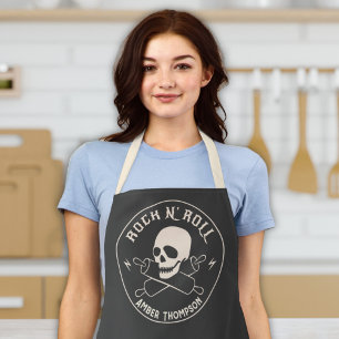 Delantal "Rock n' Roll" Funny Baking Chef's