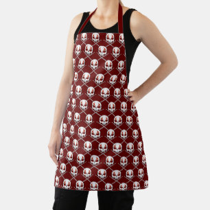 Delantal Rock y Roll Apron Heavy Metalizado Drummer Apron