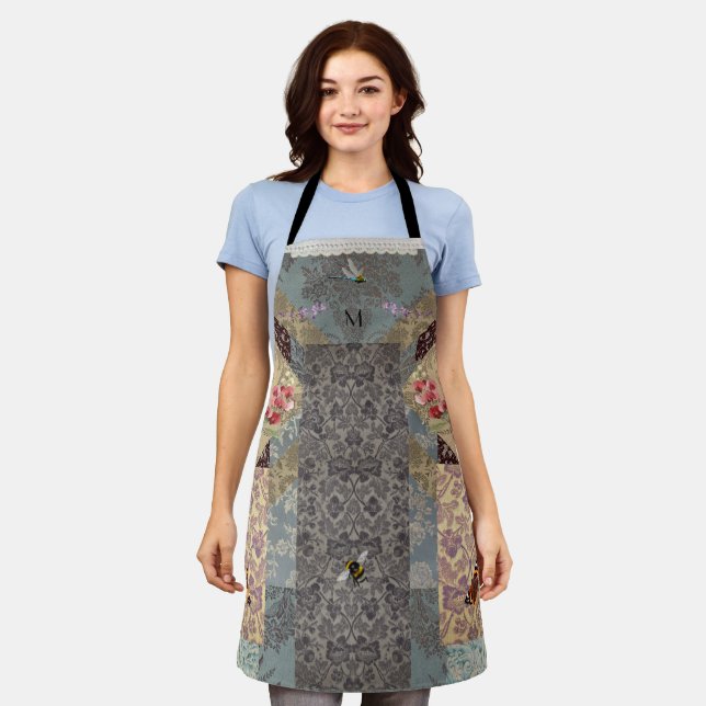 Delantal Rococo French Garden Apron (Gastado)