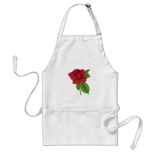 Delantal Rojo rosa 2