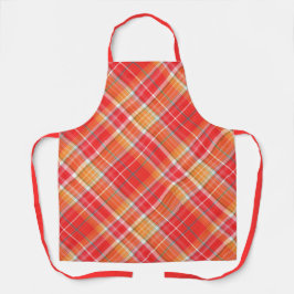 Delantal Rojo y amarillo caramelo