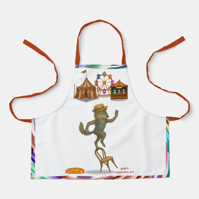 Delantal Rolf's balancing act (Anverso)