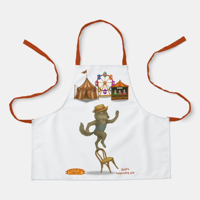 Delantal Rolf's balancing act (Anverso)