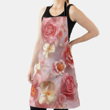 Romántico motivo de rosas rosadas