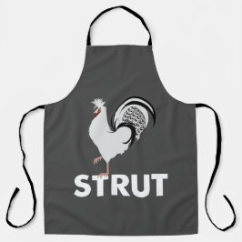DELANTAL ROOSTER STRUT APRON