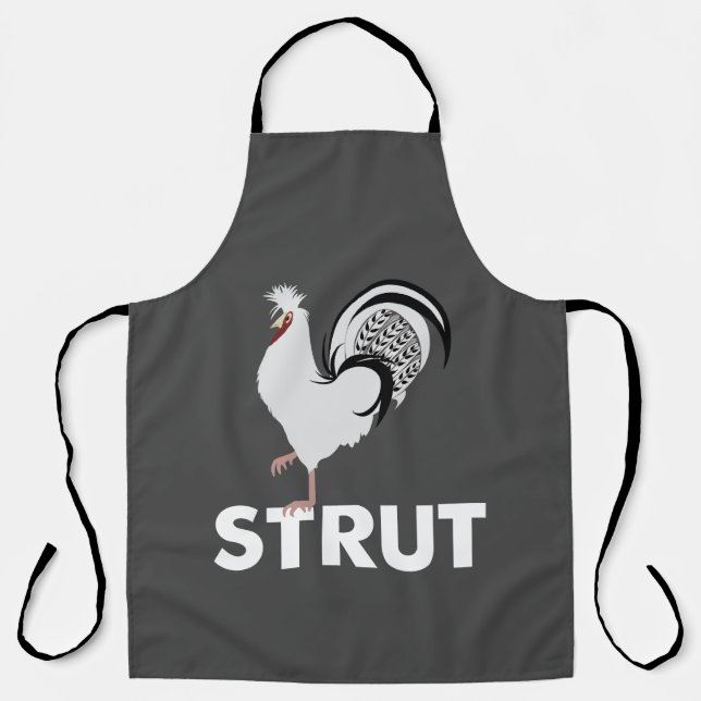 DELANTAL ROOSTER STRUT APRON (Anverso)