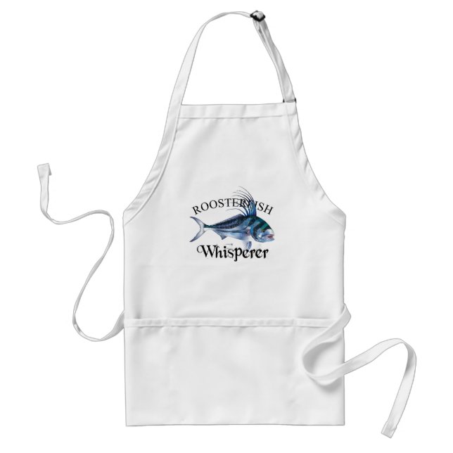 Delantal Roosterfish Whisperer color claro (Frente)