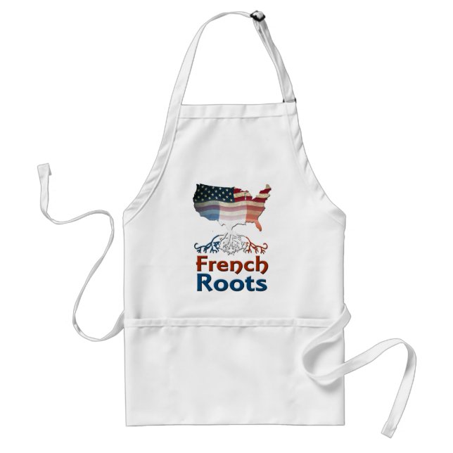Delantal Roots franceses estadounidenses (Frente)