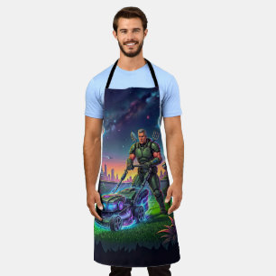Delantal Ropa de Apparel para Cortadora de Césped Galáctica