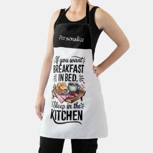Delantal Ropa de cocina personalizada con humor divertido