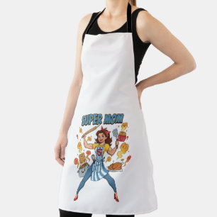 Delantal Ropa de dibujos animados vintage de cocina de súpe