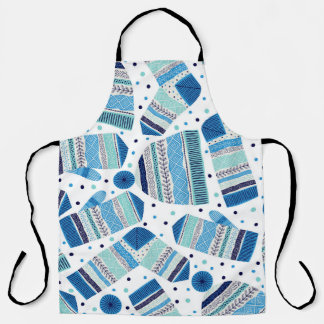 Delantal Ropa de invierno de punto: Acogedor patrón sin cos