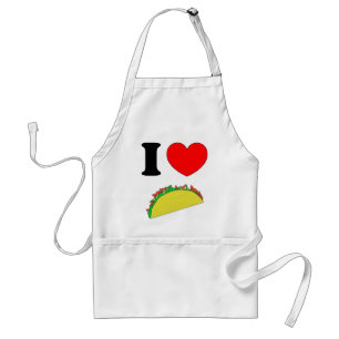 Delantal Ropa de Taco Divertida Martes de Taco Comida Mexic