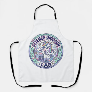 Delantal Ropa lista para POD de Unicorn Science Unicorn Lab