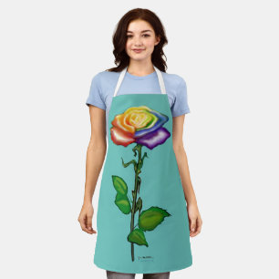 Delantal Rosa arcoiris