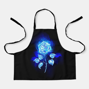 Delantal Rosa Azul Ardiente