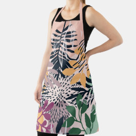 Delantal Rosa Boho y Marina