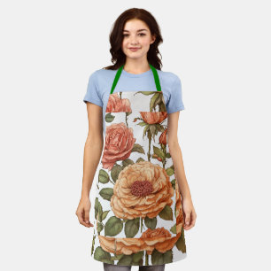 Delantal "Rosa de Acción de Gracias y Ilustracion de Bud - 