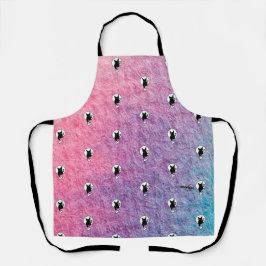 Delantal rosa de Halloween de Poet Adiela Akoo