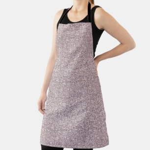 Delantal Rosa de moda Purpurina de espuma rosa