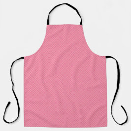 Delantal Rosa omnipresente en la cocina rosa de Apron