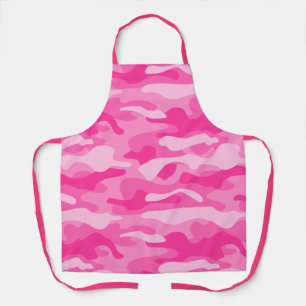 Delantal Rosa Persa Camo Monocolor