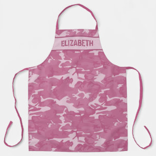 Delantal Rosa personalizado de camo