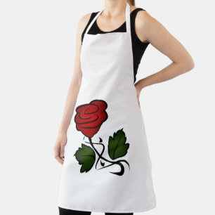 Delantal Rosa Roja