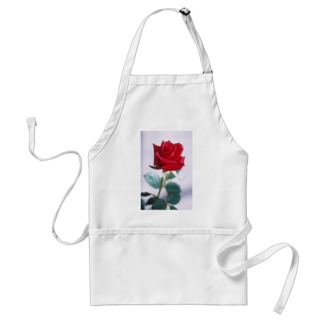 Delantal Rosa rojo hermoso (Frente)