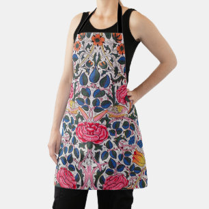 Delantal Rosa y pájaro, William Morris