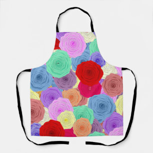 Delantal Rosas Apron