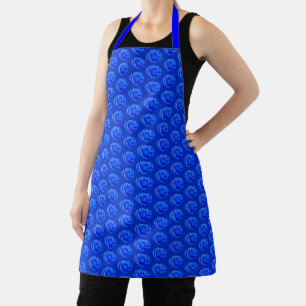 Delantal Rosas Aprons Blue Rosa Aprons Regalos personalizad
