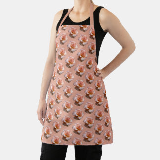 Delantal Rosas Aprons Rosa salvaje Apron Personalizado Apro