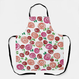 Delantal Rosas de ensueño