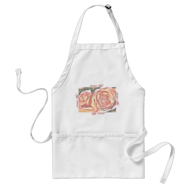 Delantal Rosas de Té del Jardín (Frente)