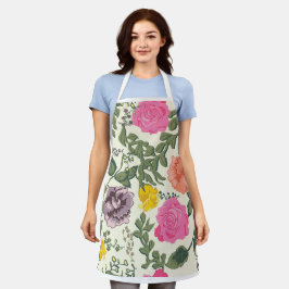 Delantal Rosas en el Apron de Bloom