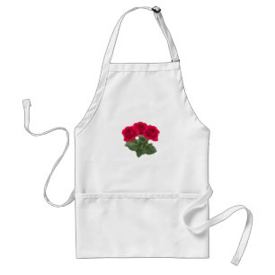 Delantal Rosas rojas