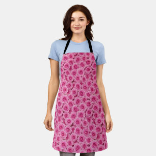 Delantal Rosas rosadas pequeñas