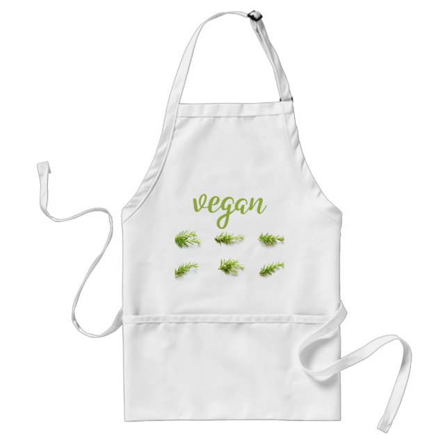 Delantal Rosemary Herb Vegan (Frente)