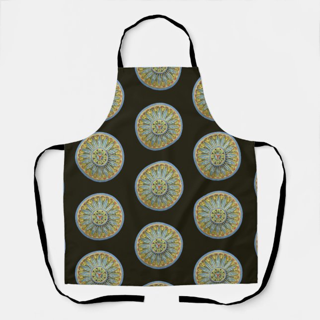 Delantal Rosette arquitectónico antiguo n.º 2 (Anverso)