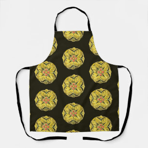 Delantal Rosette arquitectónico antiguo n.º 3