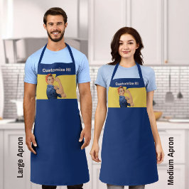 Delantal Rosie la remachadora