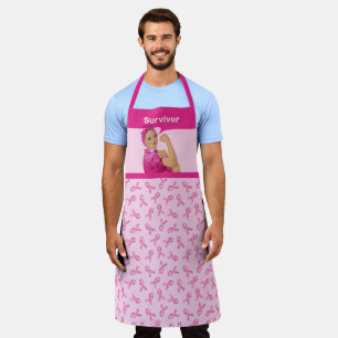 Delantal Rosie the Riveter Breast Cancer Awareness