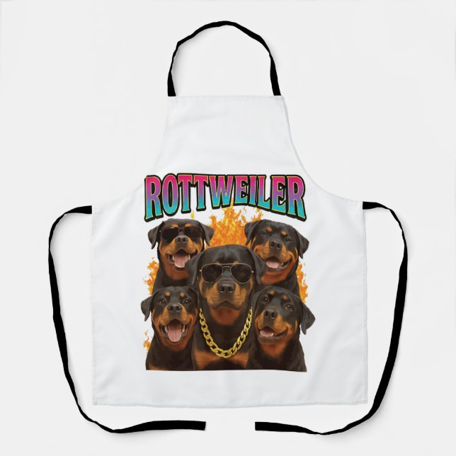 Delantal Rottweiler  (Anverso)
