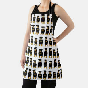 Delantal Rottweiler Allover Print Apron