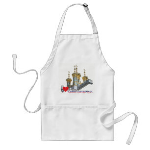 Delantal Rusia - Rusia Schürze de San Petersburgo