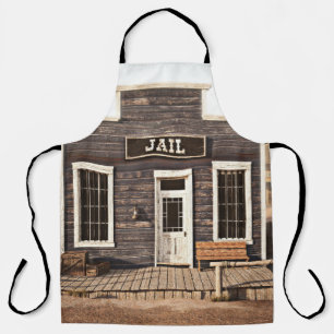 Delantal Rústica cárcel de pueblo occidental. 3 quinquies. 