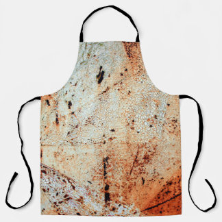 Delantal Rusty surfaceabstracto metalizado, envejecido, dec