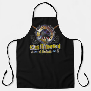 Delantal Rutherford Clan Badge