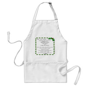 Delantal sabio de la cocina de tres mujeres